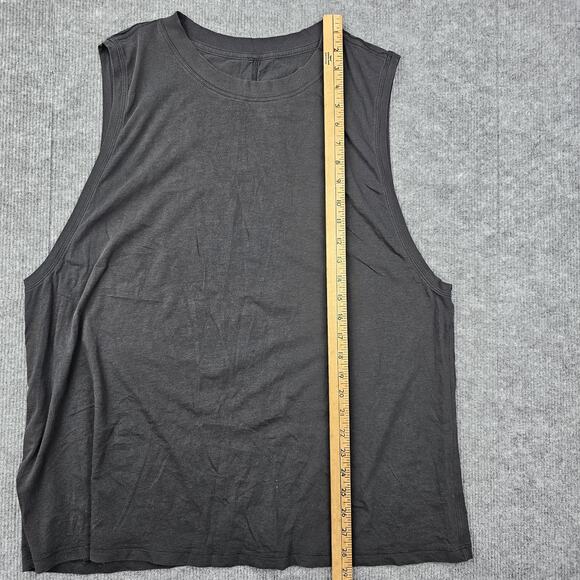 Lululemon Muscle Shirt Mens XL All Yours Cotton Sleeveless Gym Workout Athletic - Picture 3 of 4